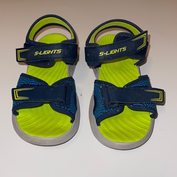 Skechers Other - SKECHERS S-LIGHTS BOYS SANDALS